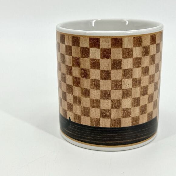 VTG 2004 Country Kitties Set/2 Coffee Mug Dessert Plate Siamese Cat DC Brown Co. - Picture 3 of 9